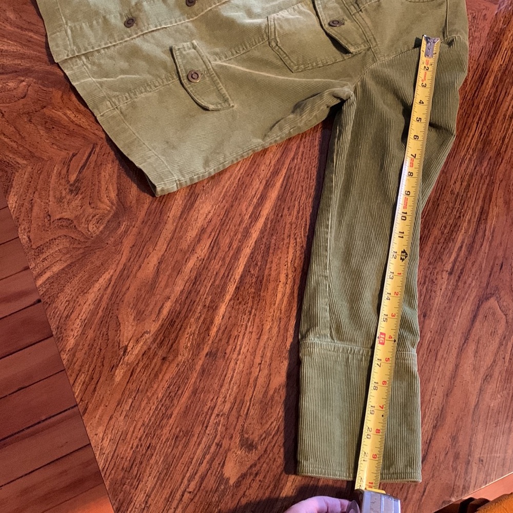 Apple green corduroy jacket Garnet Hill - Picture 13 of 13